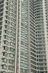 Fototapeta premium apartment building in Hong Kong