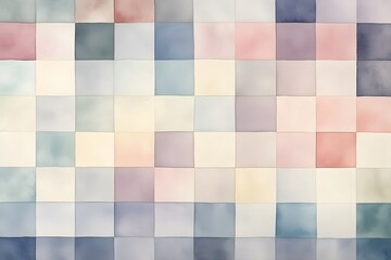  Pewter vintage checkered watercolor background generative ai