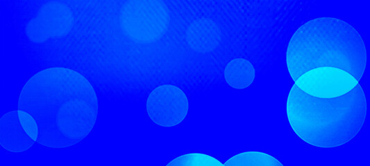 Blue bokeh background for Banner, Poster, Story, Ad, Celebrations and various design works