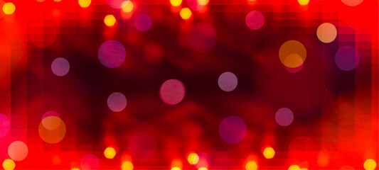 Red bokeh background for Banner, Poster, Story, Ad, Celebrations and various design works