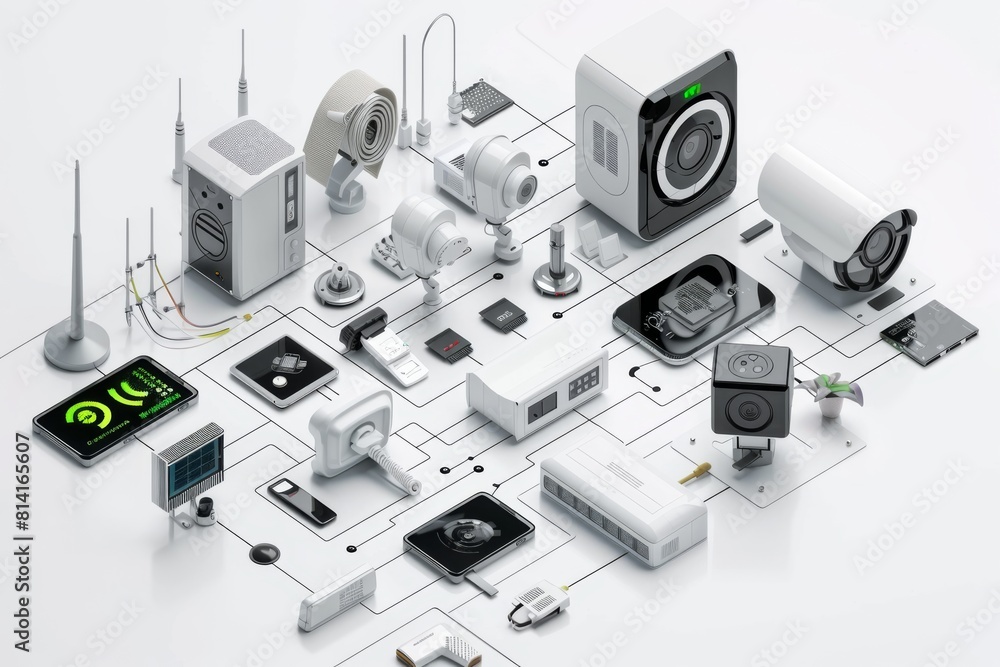 Poster security cameras equipped with voice enabled security monitor family entrances actively using sensor
