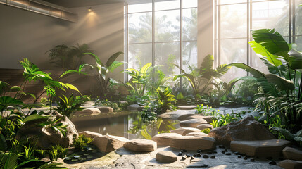 Serene Oasis: A Zen Garden Retreat in the Heart of Home