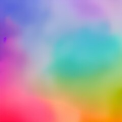 Obraz premium Blurred background in rainbow colors for design, banner, cover or presentation. soft blurred background. 