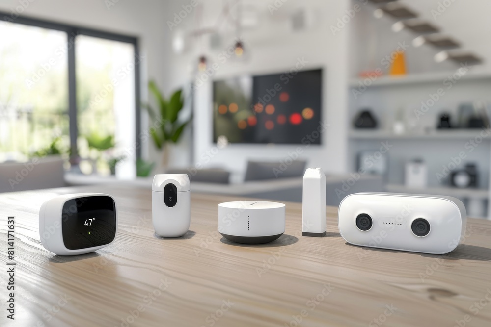 Poster advanced camera technology secures homes by monitoring, observing, and capturing images with sound d