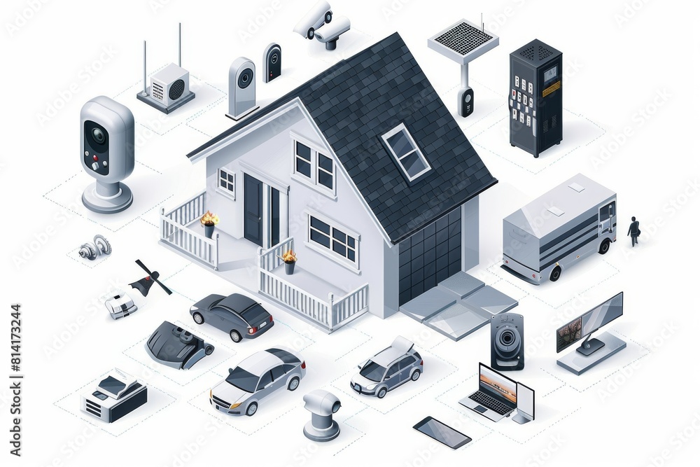 Poster alarm system documentaries broadcast using video and motion detection via cameras, cctv, and digital