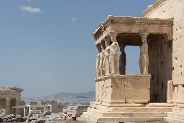 Obraz premium Temple of Hera ruins