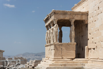 Obraz premium Temple of Hera ruins