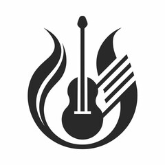 Harmony in Simplicity: Crafting Minimalist Logos for Musical Instruments