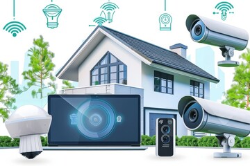 Video documentaries about privacy use alarm systems, motion detection, cameras, CCTV, and digital cameras.