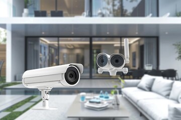 Documentaries broadcast video via alarm systems, capturing motion with cameras, CCTV, and digital camera technologies.