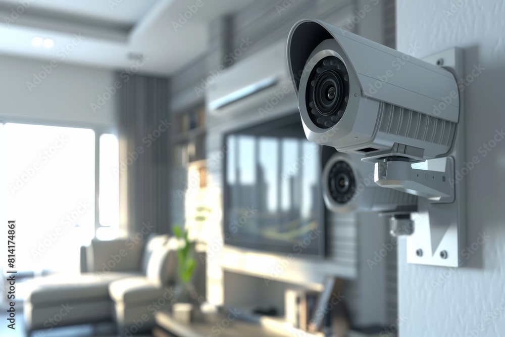 Poster alarm systems for video documentaries detect motion and ensure privacy using cameras, cctv, and digi