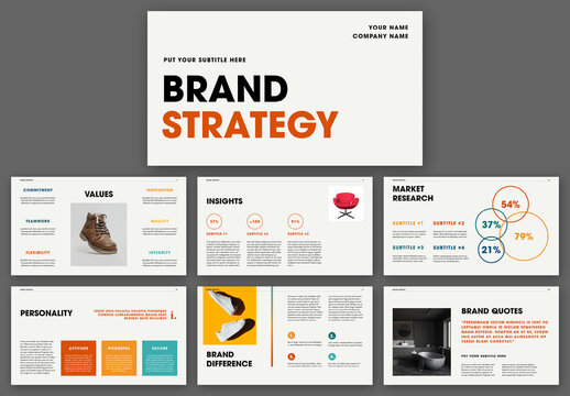 Brand Strategy Presentation Layout