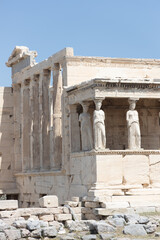 Temple of Athena at the acropolis of athens