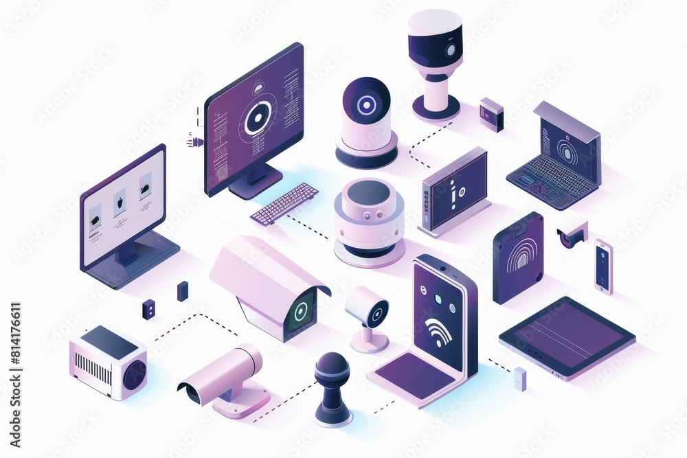 Poster media agency's router-based streaming setup enhances security concept with reliable facial recogniti