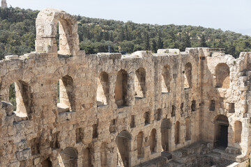 Odeon of Herodes Atticus acropolis of athens