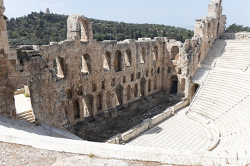 Odeon of Herodes Atticus acropolis of athens