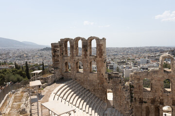Odeon of Herodes Atticus acropolis of athens