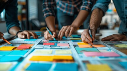 Colorful Sticky Notes Foster Idea Generation in Office Space