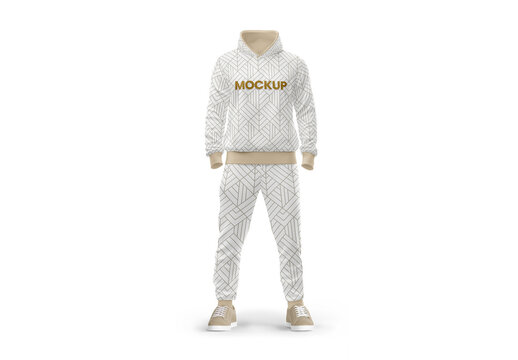 Men's Tracksuit Mockup
