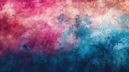 Fototapeta premium Cards with bright colorful vector watercolor background
