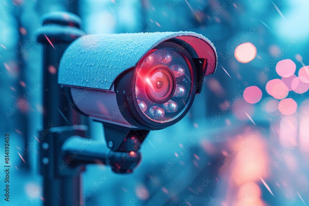 Aufkleber protective surveillance designs integrate automated camera systems with vigilant security strategies
