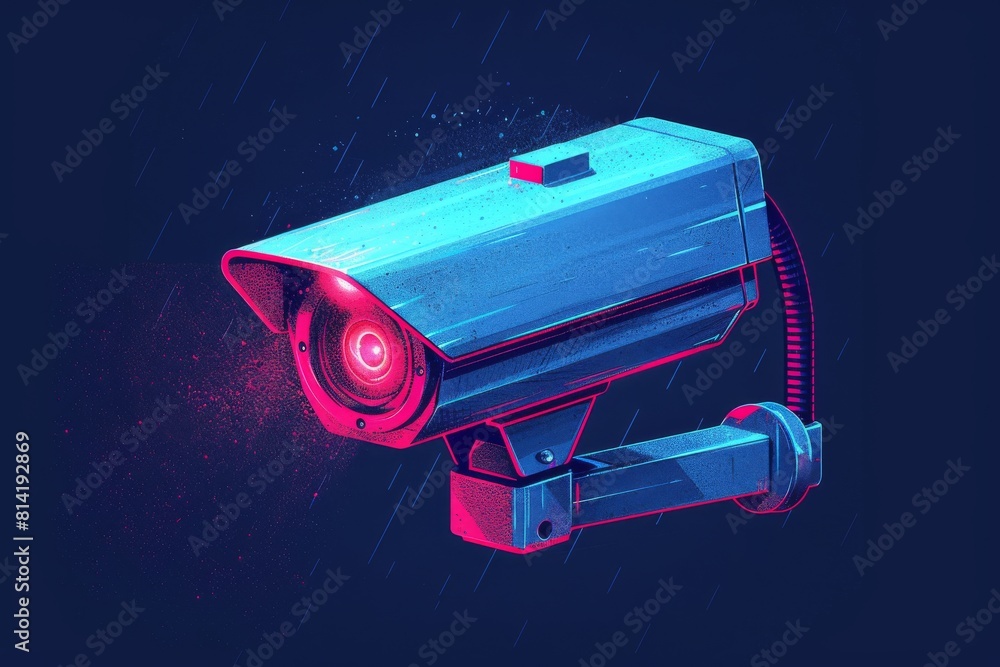 Poster vigilant security designs integrate automated camera systems with protective panels for advanced hom