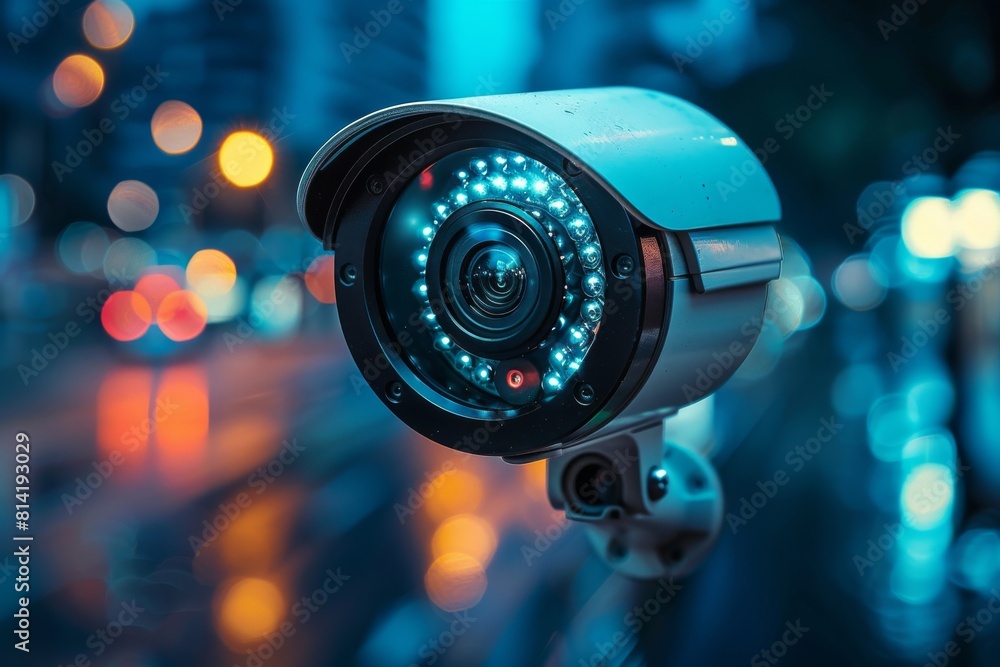 Poster protective panels in home security systems integrate vigilant surveillance designs with automated ca