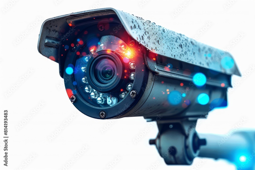 Aufkleber protective panels and vigilant surveillance designs enhance automated home security systems with adv