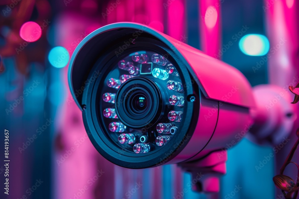 Poster vigilant surveillance designs and automated camera systems integrate protective panels for advanced 