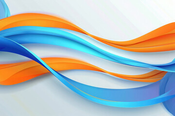 abstract purple and orange waves background 