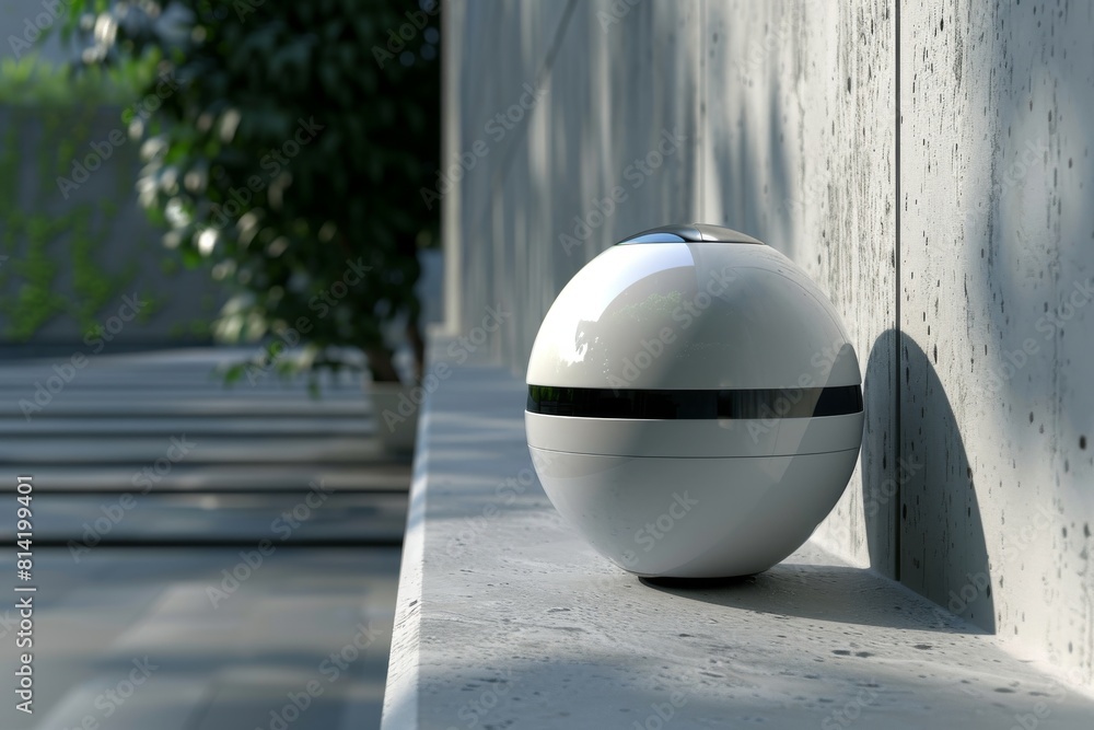 Poster video camera broadcast integrates smartphone monitoringvector digital with security camera signals e