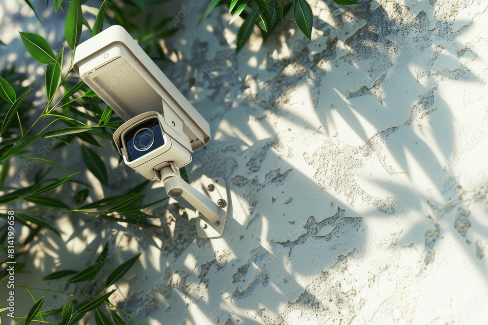 Poster secure transmission in digital protection and integration of security camera signals, enhancing indo
