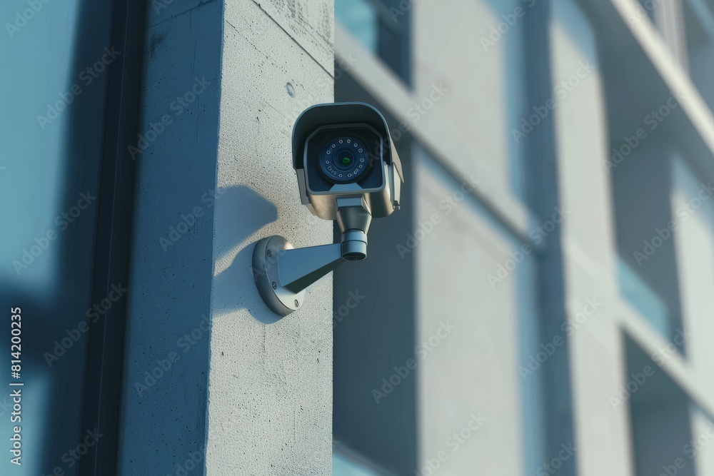 Poster alarm integration in environmental monitoring connects technology and lighting, securing smart camer