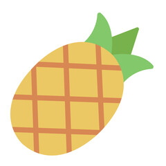 Pineapple fruit icon