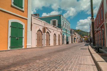 Charlotte Amalie in St Thomas one of the US Virgin Islands