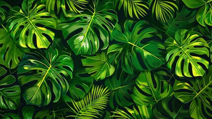 Seamless floral background