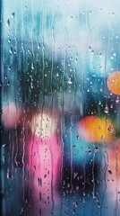 Rain drop concept background