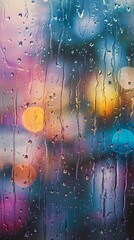 Rain drop concept background