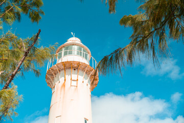 Grand Turk Lighthouse in Turks and Caicos - during an excursion while on a Caribbean cruise