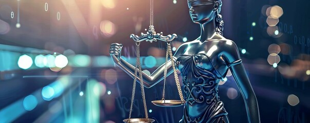 A legal research AI tool analyzing documents and cases to assist lawyers in preparing for trials