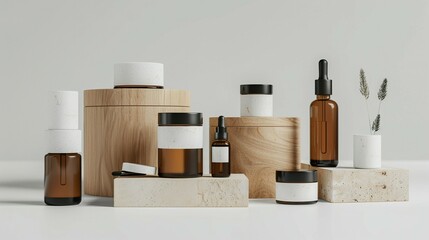 Eco-Glam: Premium Packaging Mockups for Sustainable Beauty Products
