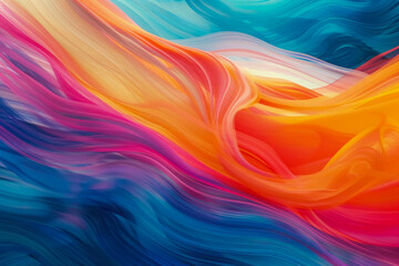 Fototapeta premium Abstract background with rainbow gradient.