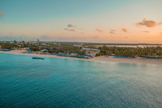 Grand Turk, Turks and Caicos during a Caribbean cruise - View from room