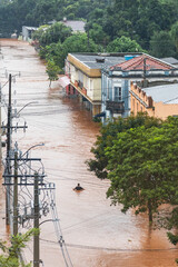 Flood in southern Brazil leaves the city of Igrejinha flooded and residents are rescued