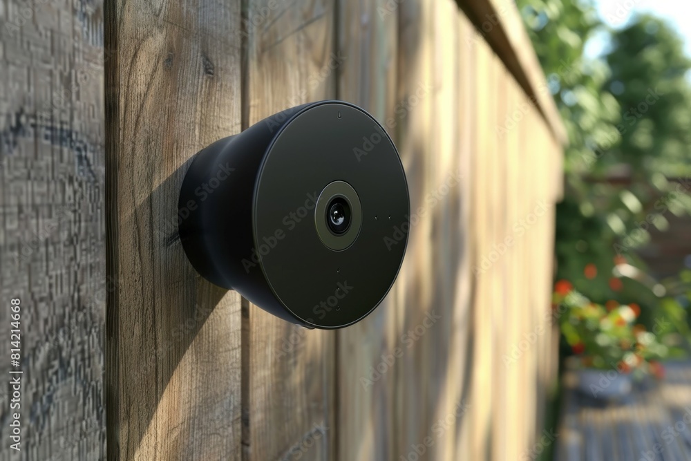 Poster environmental monitoring in safeguarded areas uses cameras for digital and liquid sensor integration