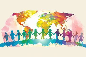 Celebrating Global Unity and Diversity on World Humanist Day With Paper Figures