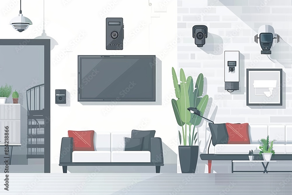 Poster effective perimeter defense and monitoring setups integrate ssl protocol, cctv surveillance, secure 