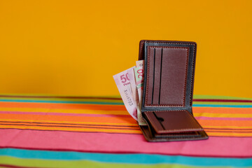 Dinero billetes pesos mexicanos catera