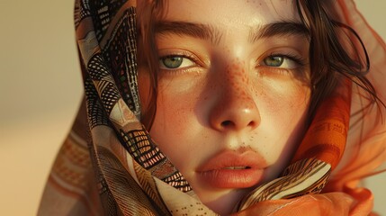 Gorgeous woman portrait