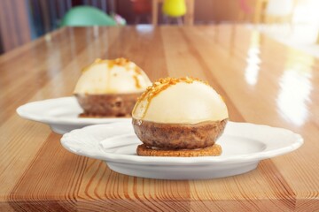 Chocolate tasty sweet cake dessert